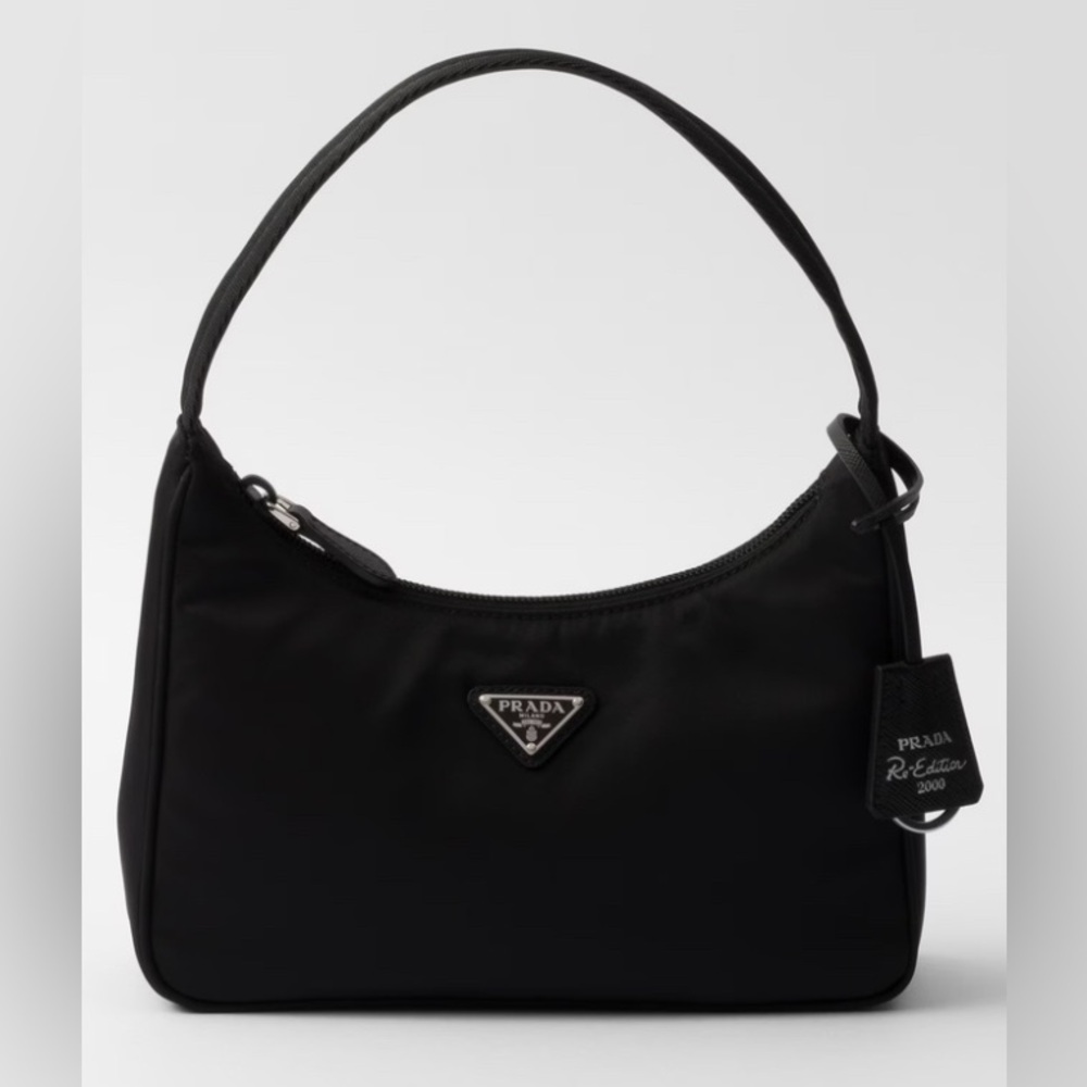 Vintage PRADA Re-Edition 2000 Mini-bag w/Authentication Cards/Duster